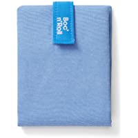 Rolleat - BocnRoll Nature | Bolsa Merienda Porta Bocadillos- Envoltorio Reutilizable y Ecológico sin BPA- Azul